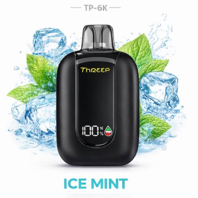 Pod Sem Nicotina 6000 Puffs | Threep TP-6K Zero Nic
