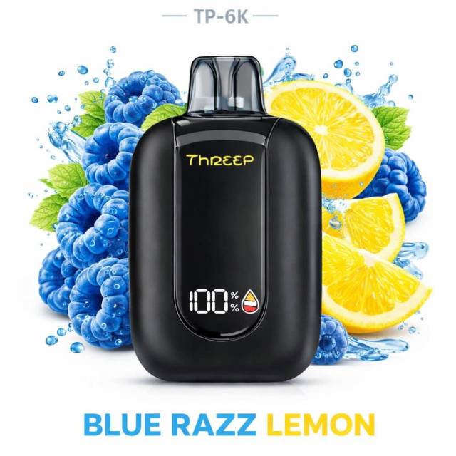 Pod Sem Nicotina 6000 Puffs | Threep TP-6K Zero Nic