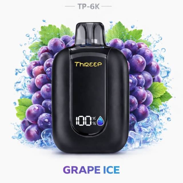 Pod Sem Nicotina 6000 Puffs | Threep TP-6K Zero Nic